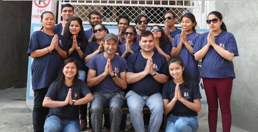Photo from Volunteers and team