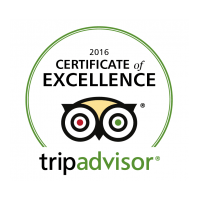 Trip Advisor Certificate of Excellence 2016